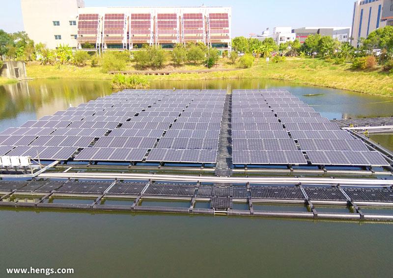 First Floating Solar Power Installation in Tainan has an Annual Power Generation