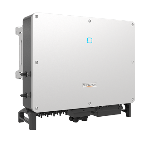 Sungrow SG50CX-P2-Up to 5 MPPTs with max. efficiency 98.7%, Compatible with bifacial module. Touch free commissioning and remote firmware upgrade, Smart IV Curve diagnosis.