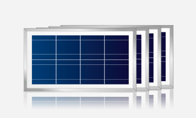 Monocrystal P035 solar panel series